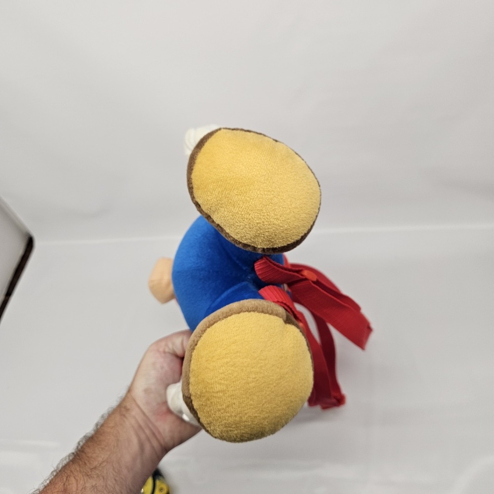 Super Mario Bros. Mario 18" Plush Backpack Nintendo Official Product - Picture 11 of 11